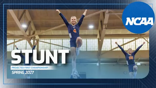 stunt_earns_ncaa_championship_status
