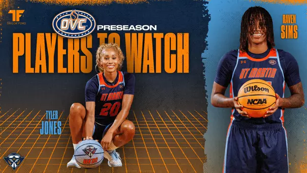 2026-27 OVC Women's Basketball Player to Watch: Tyler Jones & Raven Sims