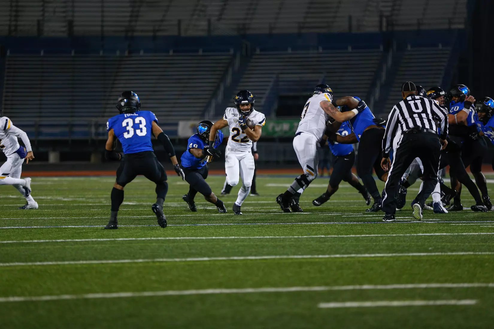 Toledo football at Buffalo, Nov. 20, 2019.