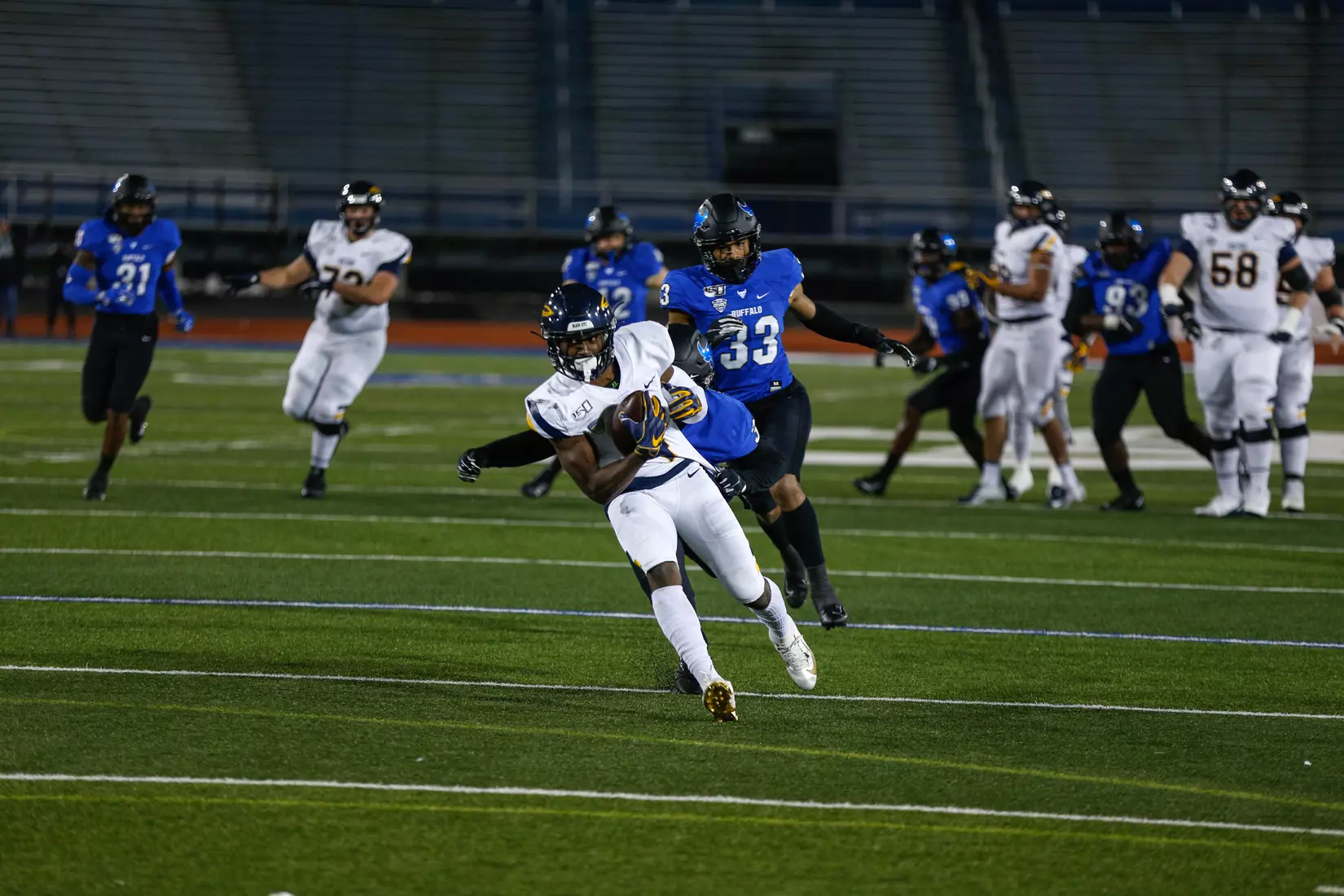 Toledo football at Buffalo, Nov. 20, 2019.