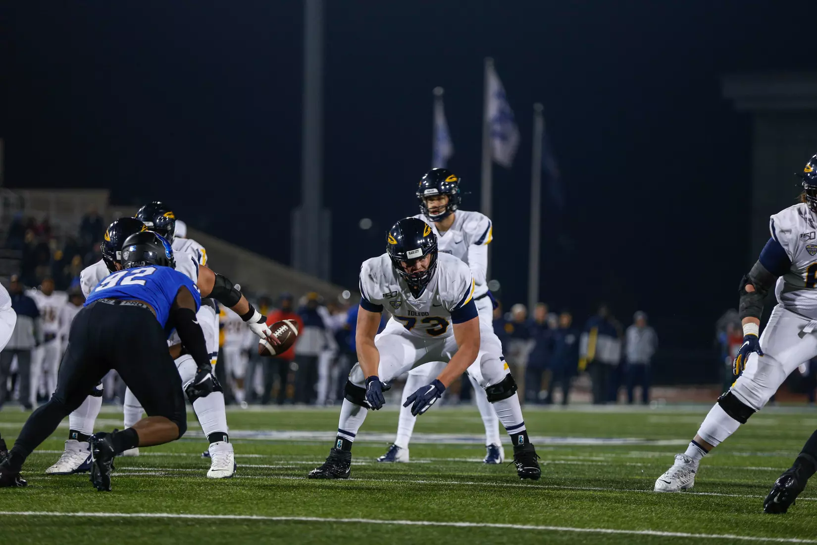 Toledo football at Buffalo, Nov. 20, 2019.