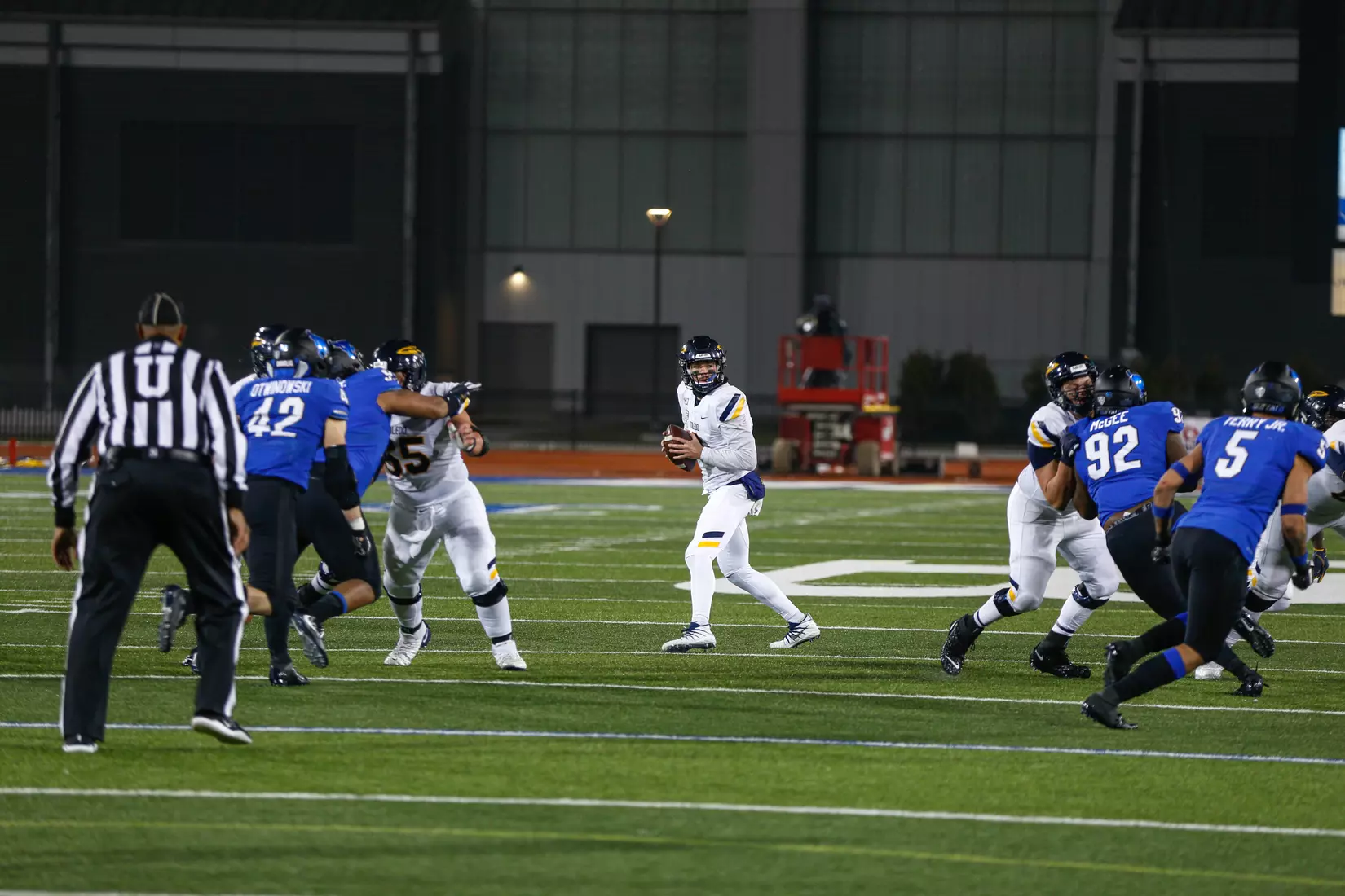 Toledo football at Buffalo, Nov. 20, 2019.