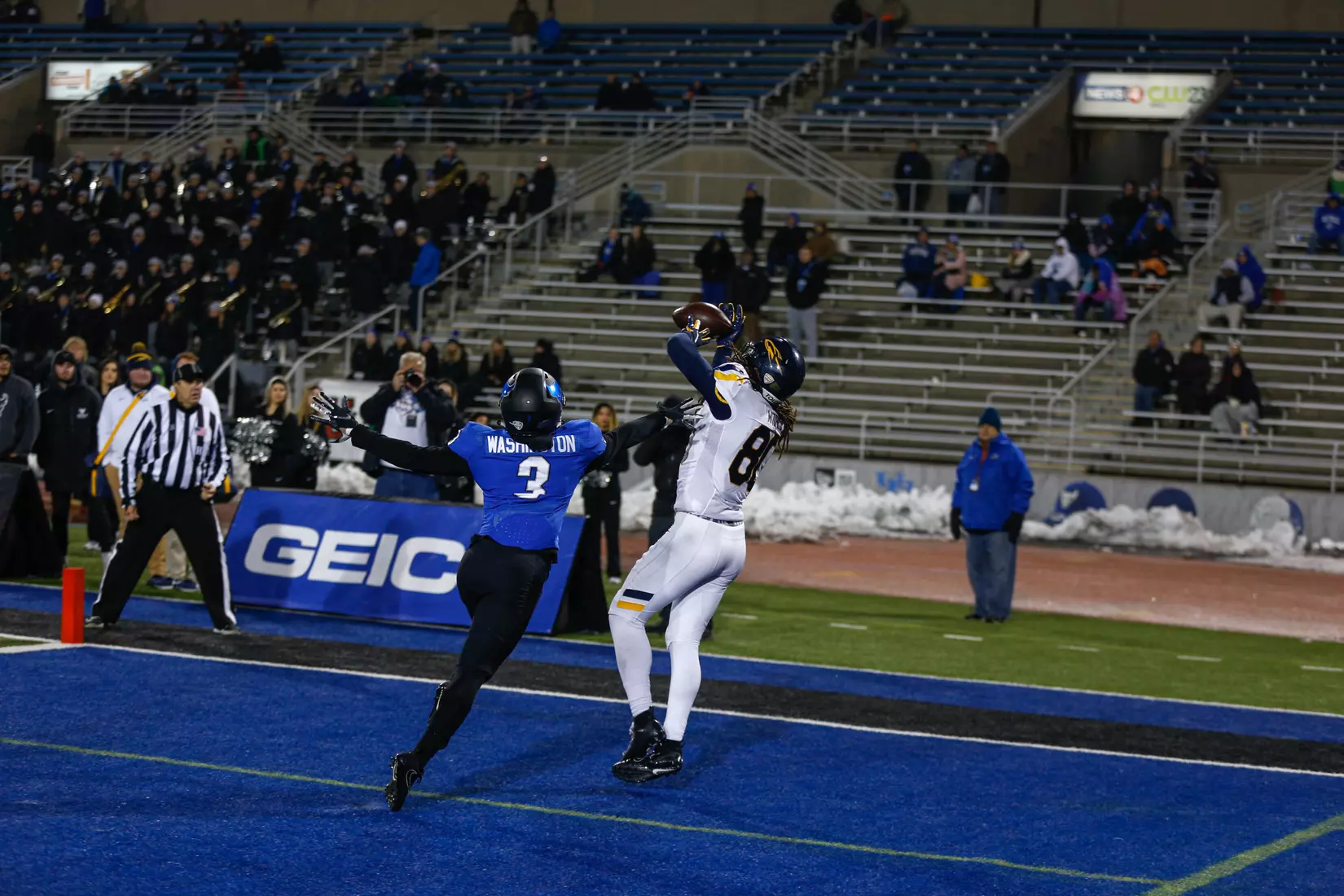 Toledo football at Buffalo, Nov. 20, 2019.
