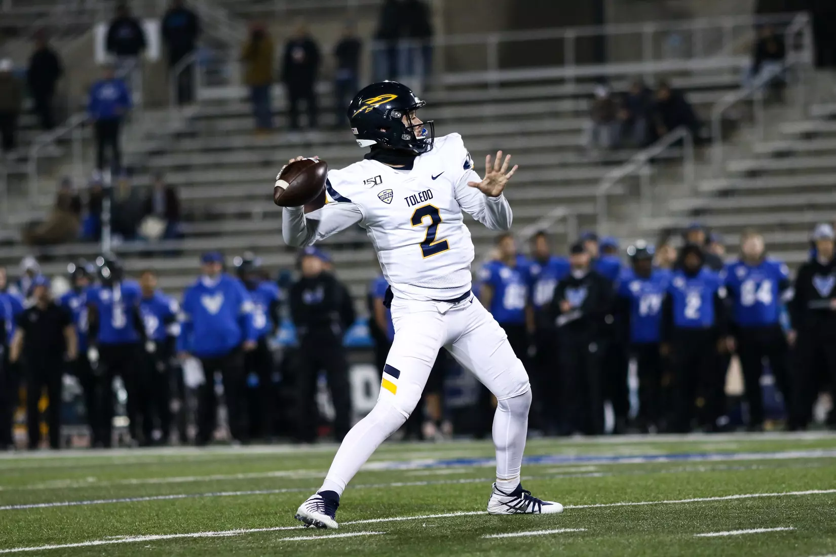 Toledo football at Buffalo, Nov. 20, 2019.
