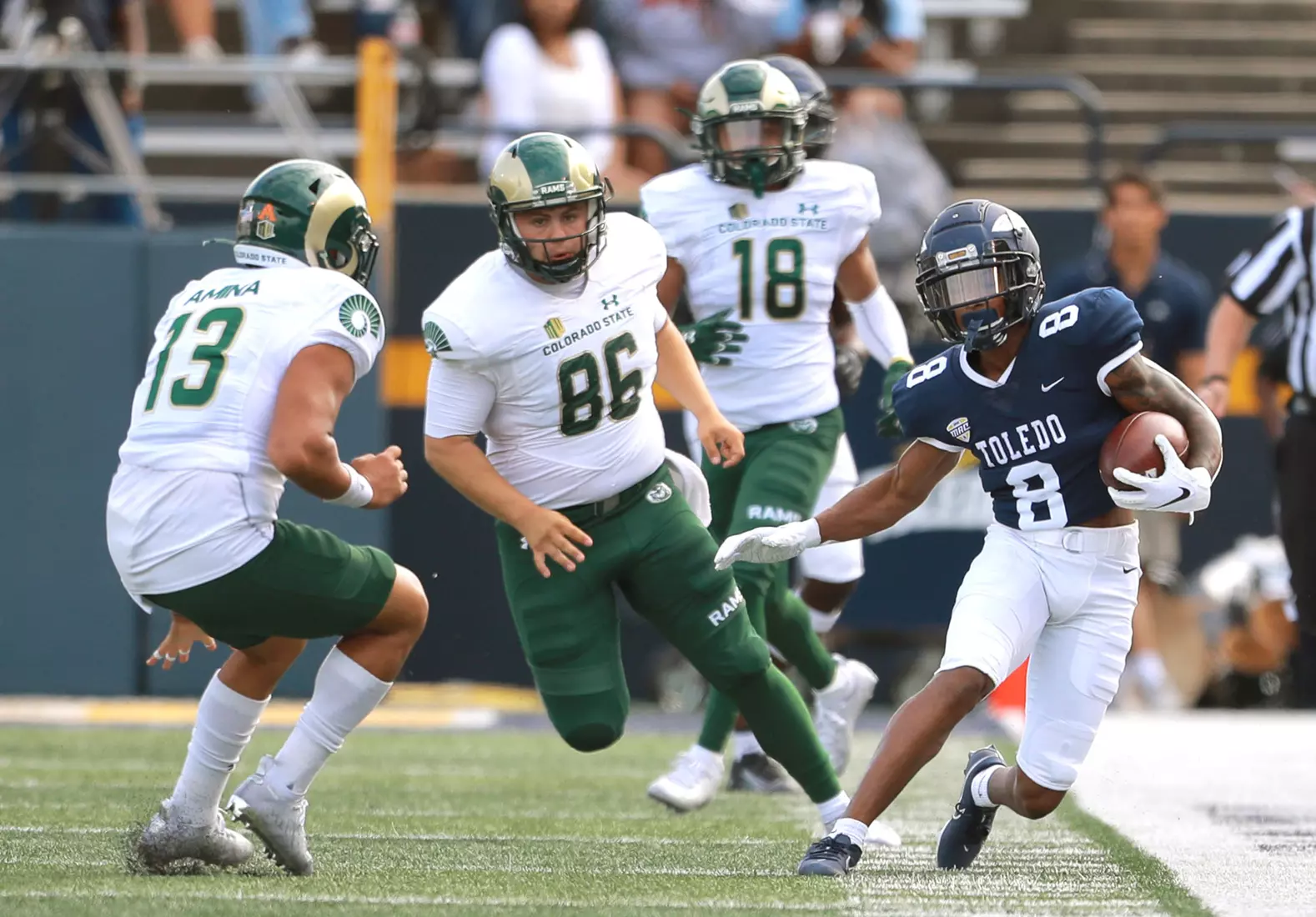Toledo football vs. Colorado State; 9/18/2021