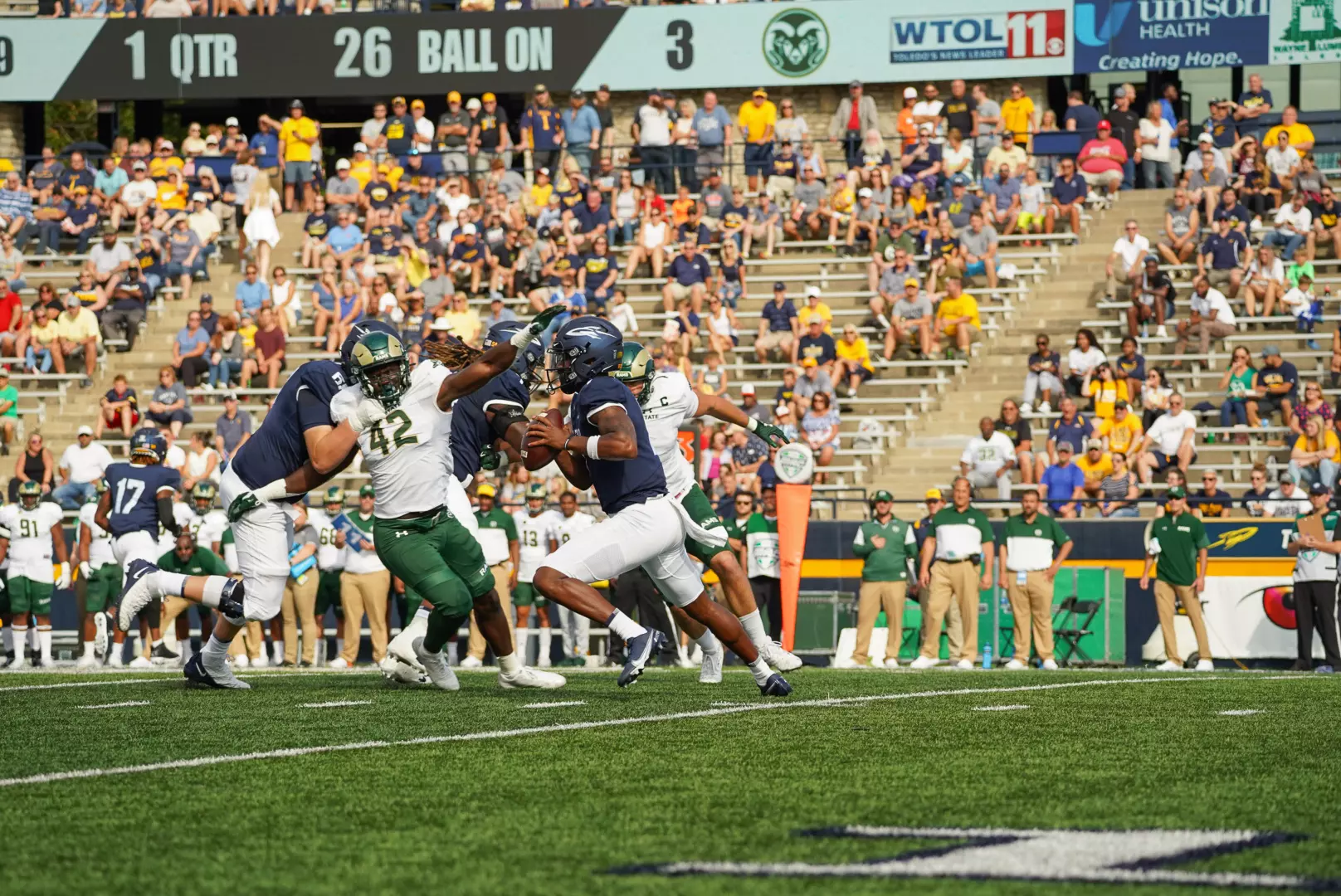 Toledo football vs. Colorado State; 9/18/2021