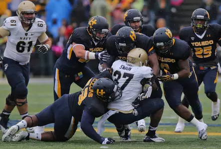 Toledo defense - Navy game