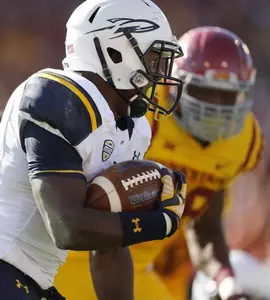 Toledo running back Terry Swanson (22)