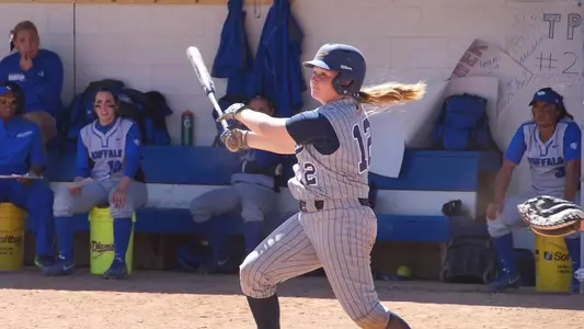 Celeste Fidge Batting vs. Buffalo 2014