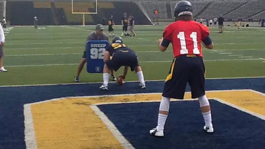 Fall Practice Day One - Capbell