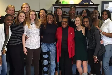 Toledo WBB With City of Toledo Mayor Paula Hicks-Hudson