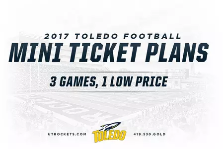 2017 Toledo Football Mini Ticket Plans