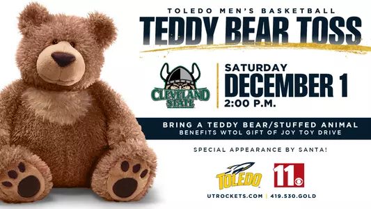 MBB Teddy Bear Toss on 12/1