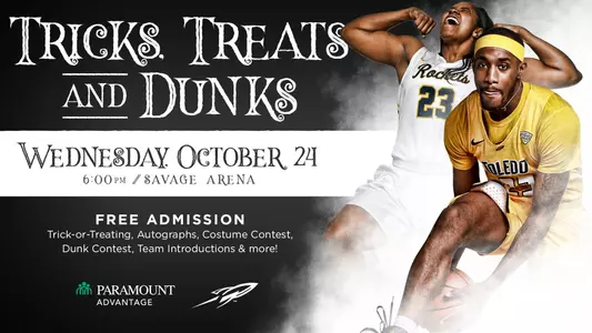 Tricks, Treats & Dunks Graphic