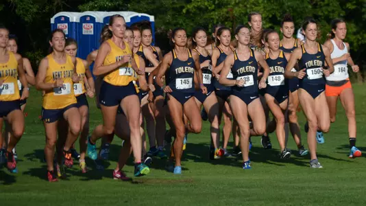 Women's XC Starting Line