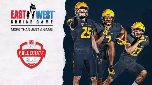 East West Shrine Game & Collegiate Bowl Graphic
