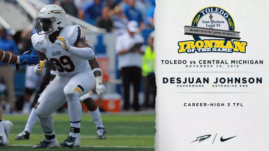 Ironman of the Central Michigan Game