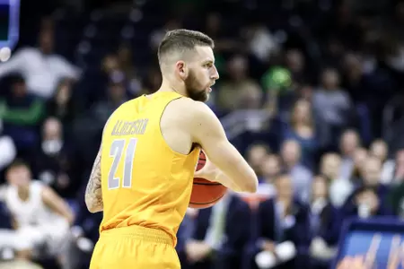 Dylan Alderson vs Notre dame