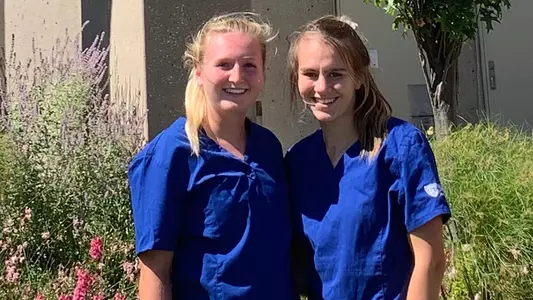 Ashton Cassel and Betsy Lueck