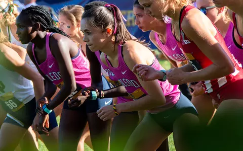 Team Action Shot at MSU meet