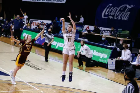 Mali Morgan-Elliot Shot Attempt vs Central Michigan