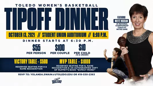WBB 2021 Tipoff Dinner