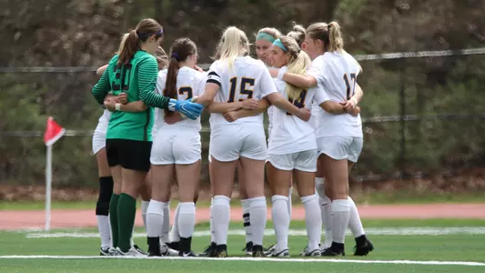 Toledo Rockets Soccer Huddle