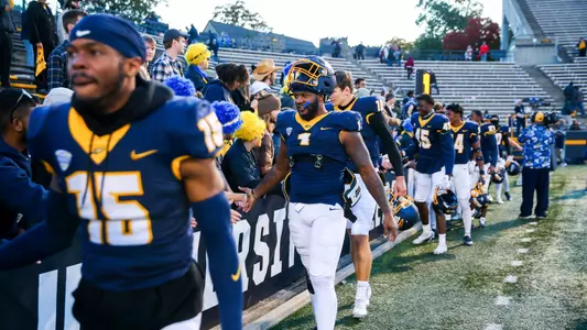 The Toledo football team defeated Kent State, 52-31, at the Glass Bowl on Oct. 15, 2022.