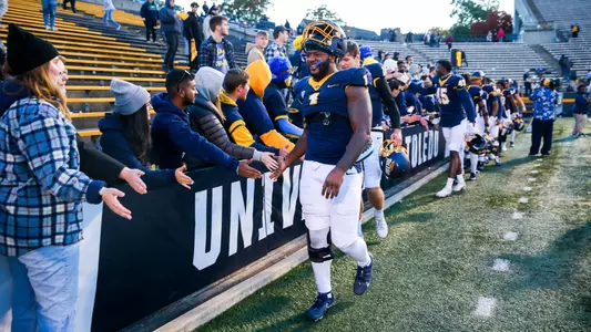 The Toledo football team defeated Kent State, 52-31, at the Glass Bowl on Oct. 15, 2022.