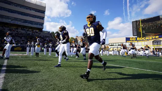 The Toledo football team defeated Kent State, 52-31, at the Glass Bowl on Oct. 15, 2022.
