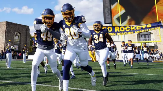 The Toledo football team defeated Kent State, 52-31, at the Glass Bowl on Oct. 15, 2022.