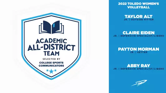 2022 Volleyball Academic All-District
