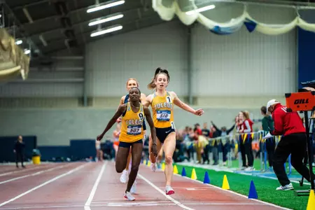 Joy Chirchir and Emily Vining at MAC Indoors