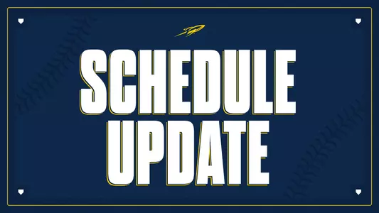 Baseball Schedule Update - Blue