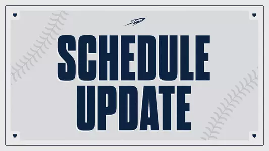 Baseball Schedule Update - White