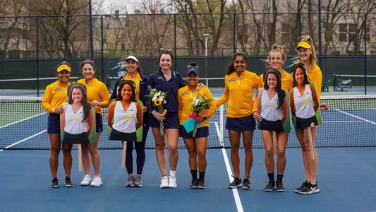 women's tennis senior day