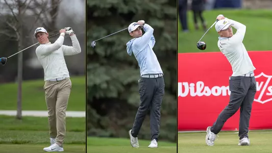 Barend Botha, Lukas Clark and Jamie Tofte Nielsen