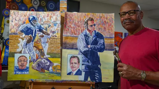 Aaron Bivins paintings