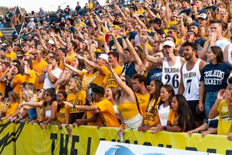 Student Section at the Glass Bowl (Launchpad)