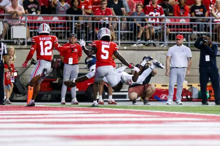 The Toledo football team played at No. 3 Ohio State on Saturday, Sept. 17 2022.