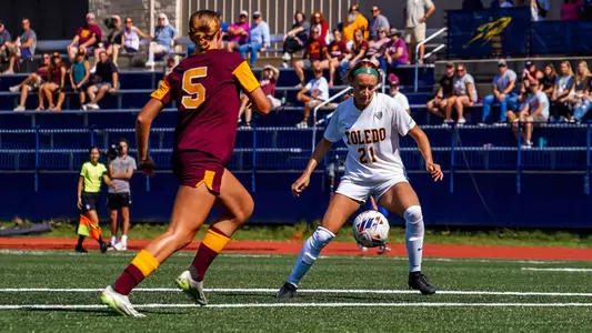 Toledo soccer vs. Central Michigan on Oct. 1 at Paul Hotmer Field; first MAC win of 2023