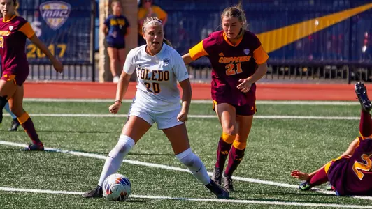Toledo soccer vs. Central Michigan on Oct. 1 at Paul Hotmer Field; first MAC win of 2023