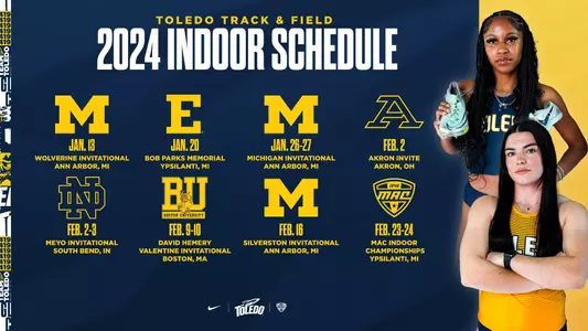 T&F Indoor schedule 2024