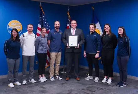 Athletic Trainers at City Hall