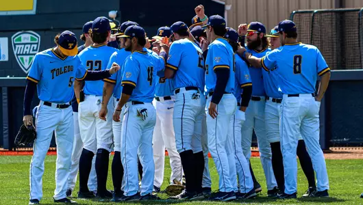 Baseball Team Huddle vs. Ohio