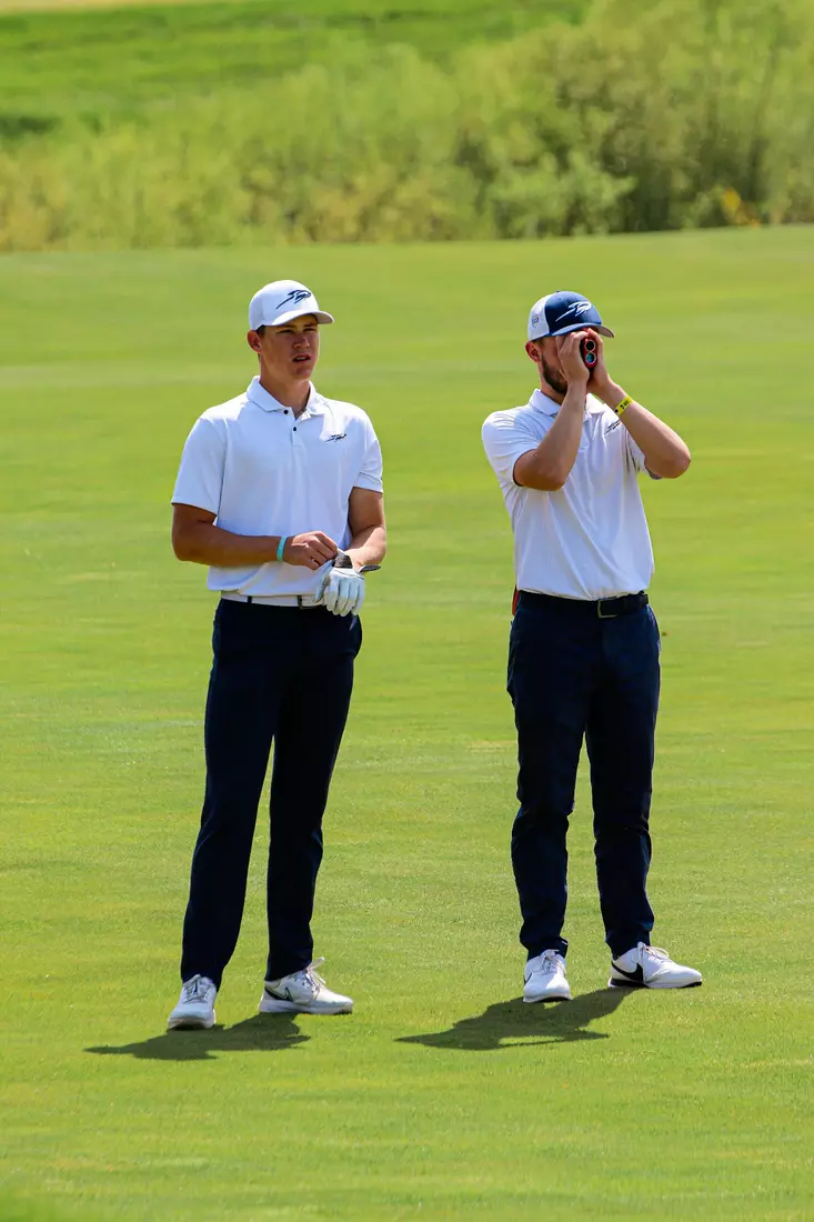 Barend Botha and Asst. Coach Kevin Kuhl