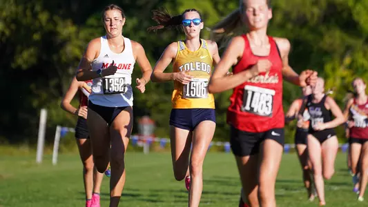 Toledo women's cross country at Akron's Tommy Evans Invitational on Friday, Sept. 1