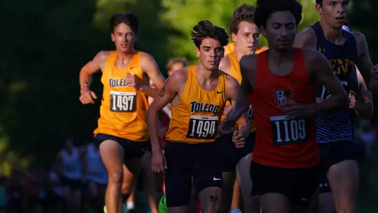 Toledo men's cross country at Akron's Tommy Evans Invitational on Friday, Sept. 1