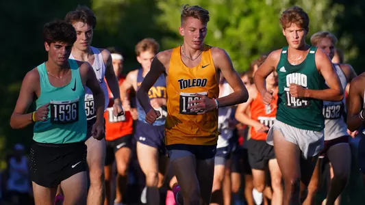 Toledo men's cross country at Akron's Tommy Evans Invitational on Friday, Sept. 1