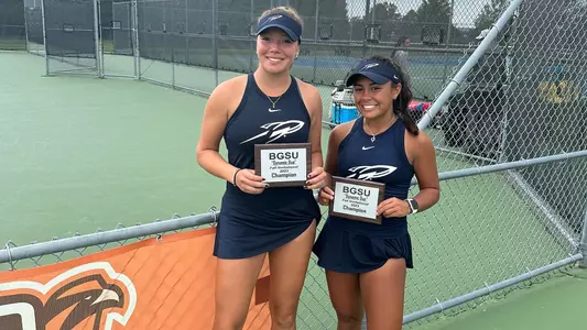 Gaby Rondon and Cassie Alcala BGDU Fall Invitational